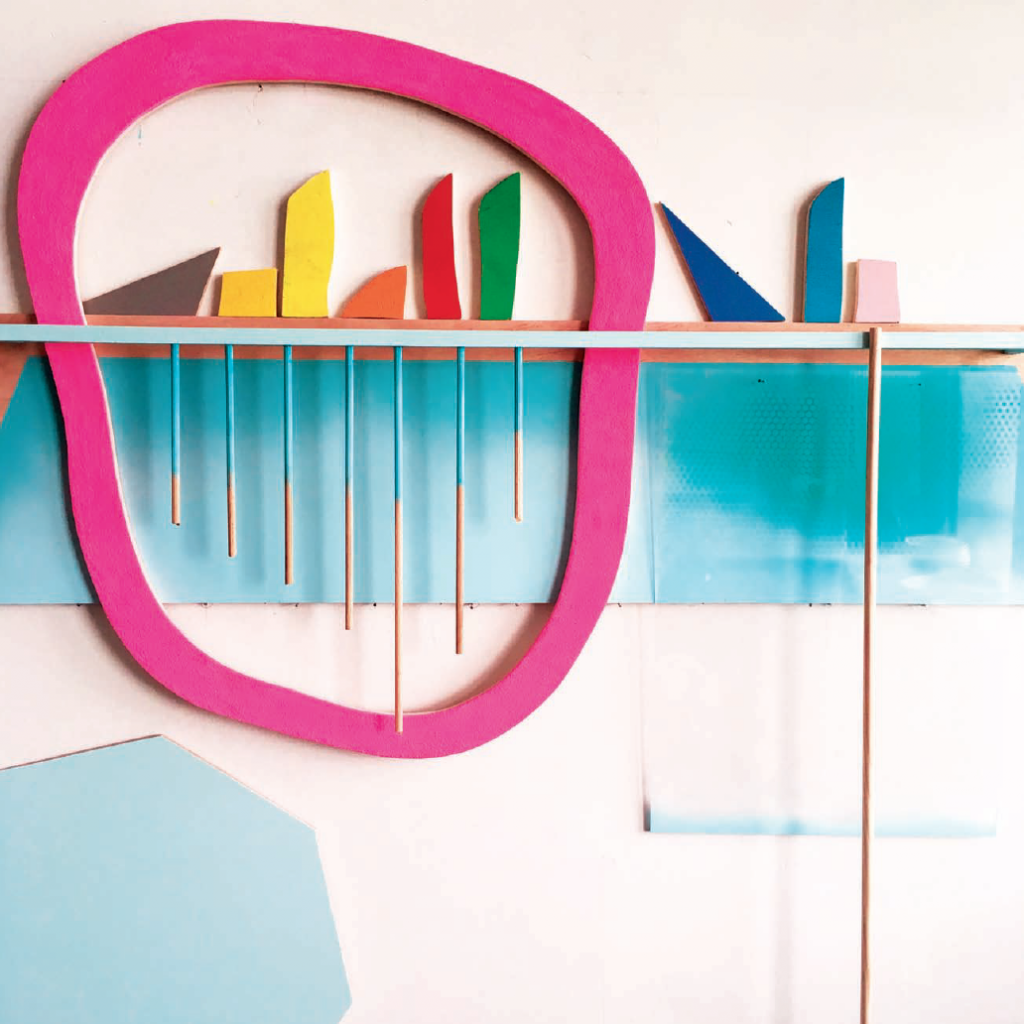 oeuvre de anne denanteuil pour décorer un bureau à louer via arts affaires