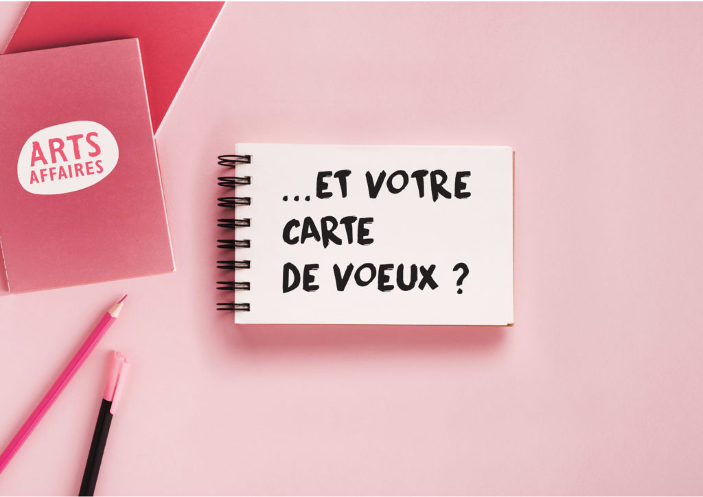 Carte de vœux, papier ou électronique, par Arts Affaires